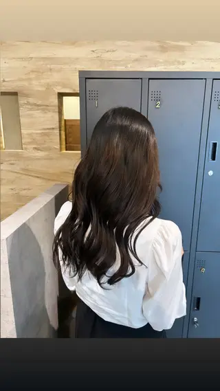 ロング カラー suri-ru hair【スリールヘアー】所属・FURUSAWA AOIのヘアスタイル