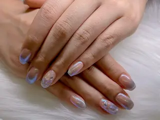 ネイル ETERNA Nail 銀座店【パラジェル/フィルイン/チップ長さだし/マグネット/ニュアンス】所属・ア カリのネイルデザイン