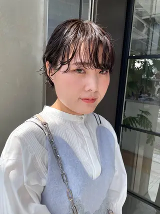 ショート アカリ /パーマスタイルのヘアスタイル