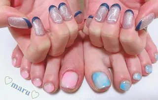 ネイル まるみ ♡のネイルデザイン