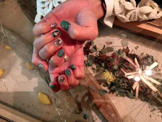 ネイル Amber21.所属・Nagahama Akariのネイルデザイン