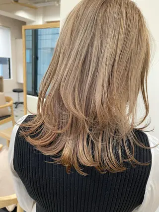 ミディアム イメチェンカット✂️ 錦糸町佐藤店長のヘアスタイル