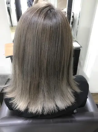 ミディアム シールエクステ🎀 ハイトーン特化🎀のヘアスタイル