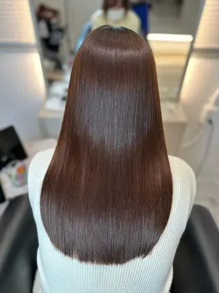 ロング ツバサ 髪質改善のヘアスタイル