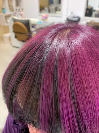 セミロング カラー パーマ ヘアアレンジ メンズ ネイル Sia中野新橋 『JUNYA』のヘアスタイル