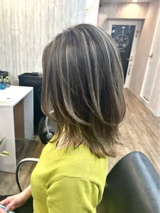 ミディアム カラー PEACE by CITA所属・AKIHIRO🔸 骨格診断/髪質改善のヘアスタイル