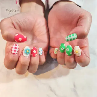 ネイル nailatelier nijiiro.所属・nijiiro🌈 サトウのネイルデザイン