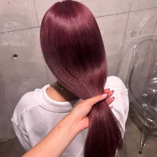 ロング IS所属・横浜美容室/透明感 カラー/レイヤーのヘアスタイル