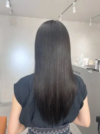 ロング 田中 蓮華のヘアスタイル
