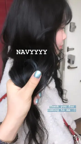 セミロング カラー せこぐち まいのヘアスタイル