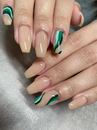 ロング ネイル Ｍ☆NAIL asamiのネイルデザイン