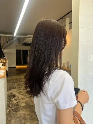 ロング カラー Sol所属・Sol. Sakihoのヘアスタイル