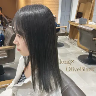 ロング カラー Eri 🌿透明感カラーのヘアスタイル