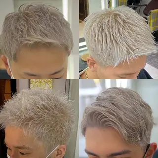 カラー メンズ 断髪刈舞所属・大月 優汰のヘアスタイル