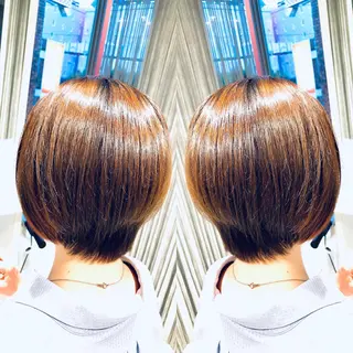 ショート Agu hair Ao 香取佐原店所属・蓑輪 ミノワのヘアスタイル