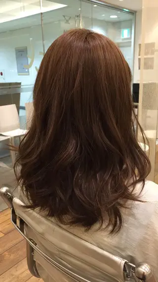 ミディアム セミロング ロング カラー 江上拓郎/ショート /酸性ストレートのヘアスタイル