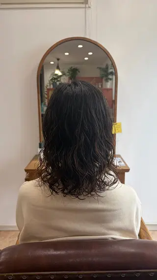 ミディアム パーマ sakurabi所属・sakurabi RURIのヘアスタイル