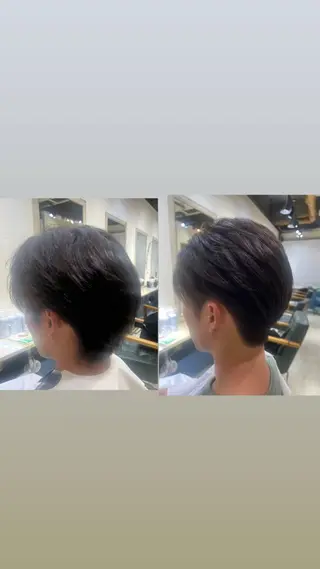 ショート メンズ たけかわ みずきのヘアスタイル