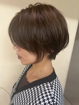 ショート kento レイヤーカットのヘアスタイル