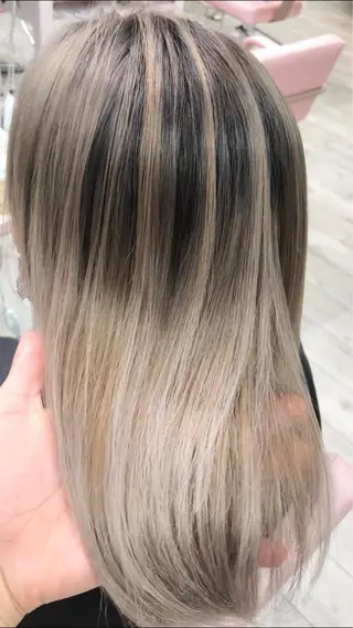 セミロング カラー 高島大登/顔周り /レイヤーカットのヘアスタイル