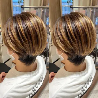 ショート カラー SALOWIN調布店所属・ツヤ髪師 kichiのヘアスタイル