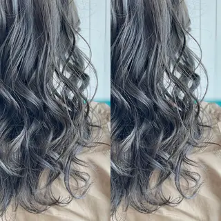 ロング カラー Snaly カラー特化ページのヘアスタイル