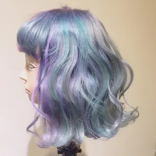 ミディアム カラー Ly   hair（リーヘア）所属・Lyhair🦊🎀 AKIのヘアスタイル