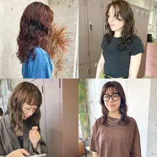 ミディアム パーマ 小木曽智美 /ボブ/ショートのヘアスタイル