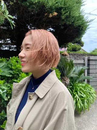 ショート カラー じゅんな VENICE/船橋駅のヘアスタイル