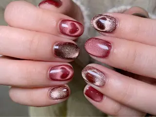 ネイル Dark honey スカルプ専門原宿店のネイルデザイン