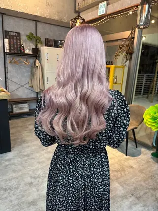 ロング カラー C'LD Hair Produce【シールドヘアープロデュース】所属・シールドヘアー/那覇 /縮毛矯正/ブリーチのヘアスタイル