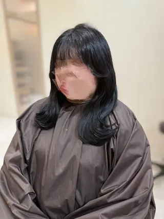 セミロング Zina 熊本店 ワンホン/Juranのヘアスタイル