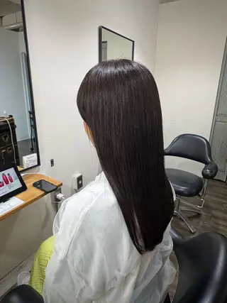 ロング 尾崎 由依のヘアスタイル