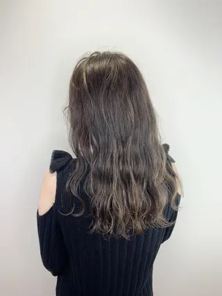 ロング カラー 関 京磨のヘアスタイル