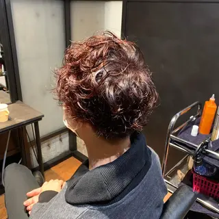カラー メンズ newi TATSUのヘアスタイル