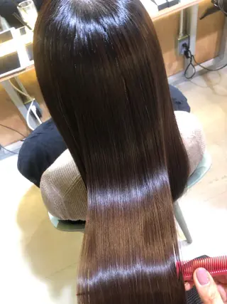 ロング 青木 ありさのヘアスタイル