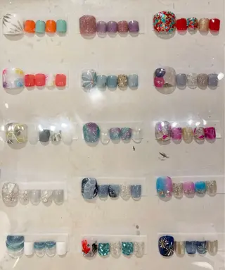 ネイル biene 鴨下愛美のネイルデザイン