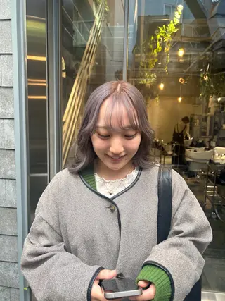 カラー 橋本 彩音のヘアスタイル