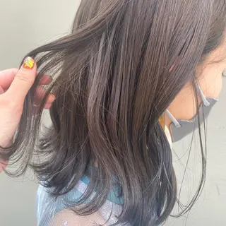 セミロング esu西梅田所属・ena/ブリーチなし 透明感・レイヤー🎀のヘアスタイル