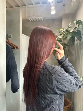 ロング MOMO💞🦩 カラーモデル💞🦩のヘアスタイル