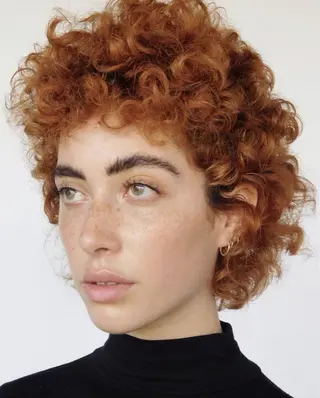 ミディアム カラー 吉田一輝 外国人パーマのヘアスタイル