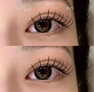 マツエク・マツパ prize iris ASUKAのマツエク・マツパデザイン