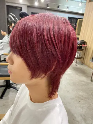 ショート カラー メンズ 髪質改善/レイヤー カット手塚奨のヘアスタイル