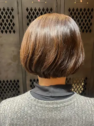 ミディアム カラー パーマ ヘアアレンジ メンズ キッズ ネイル マツエク・マツパ アイブロウ times salon名駅所属・久木原 ゆりのヘアスタイル