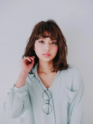 ロング amie 高崎 【アミ】のヘアスタイル