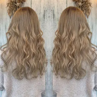 ロング カラー Scrap Balance所属・林 あいこのヘアスタイル