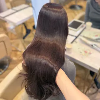 ロング 韓国ヘア/艶髪/ 透明感カラー/つぐみのヘアスタイル