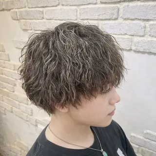 ショート パーマ メンズ hairresort Ai 川越店のヘアスタイル
