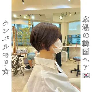 ショート 本場の韓国ヘア 🇰🇷チ・ヨンジュのヘアスタイル