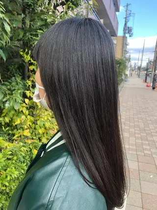 ロング 高澤 まなみのヘアスタイル